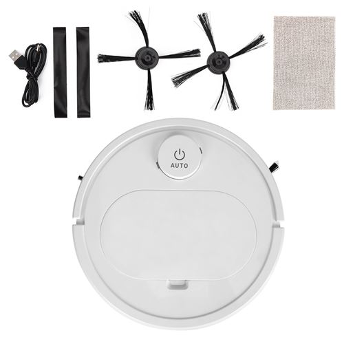 Aspirateur robot tactile automatique Balayeuse USB Charge