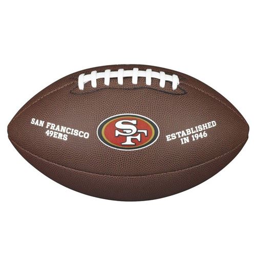 Ballon Football Américain NFL San Francisco 49ers Wilson Licenced