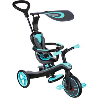 Tricycle Globber Trike Explorer 4 En 1 Bleu Tricycle Equipements De Sport Fnac