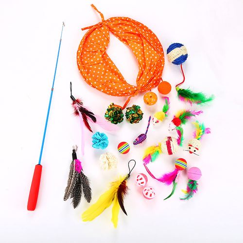 Comparer les prix de Chat Conception Jouets Cadeaux Animaux Jouets Drôles de Verser Animaux Familier de Chat et Formation Chew Jouer Cwpl047