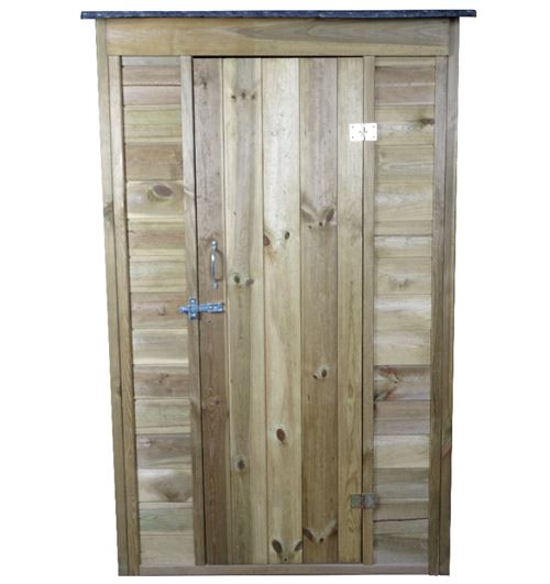 Abri de jardin mural avec plancher bois Habrita arm1105a