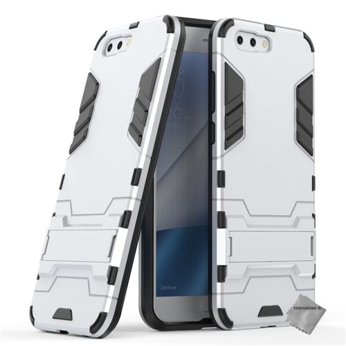 Housse etui coque rigide anti choc pour Asus Zenfone 4 ZE554KL avec film ecran - ARGENT