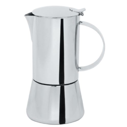 Cafetière Capri finition brillante (capacité 6 tasses) Ref. C6TCB - Cafetières par Cristel