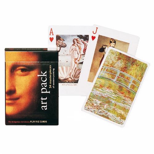 Jeu de 54 cartes : Art Pack