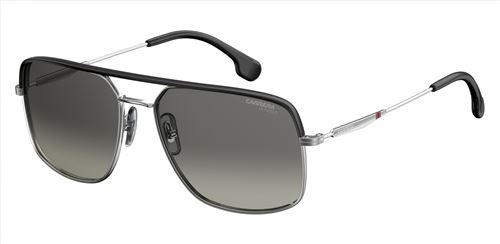 Carrera Eyewear lunettes de soleil navigator 152/S 85K/WJ hommes polarisées argent/noir