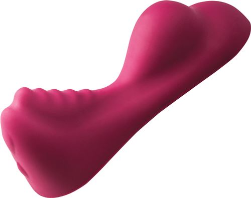 ROCKS-OFF Ruby Glow, Stimulateur de Clitoris & du Périnée, 10 Modes de Vibrations en Silicone Hypoallergénique, Violet