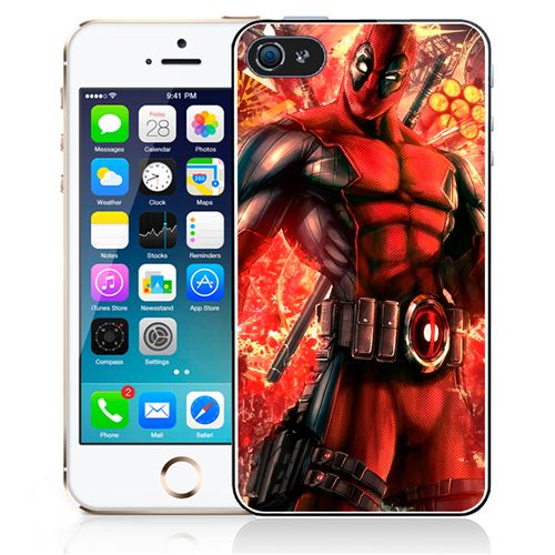 Coque pour iPhone 5C deadpool comic
