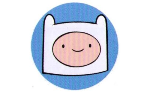 Adventure Time Finn Face Bouton 1,25 Pouce