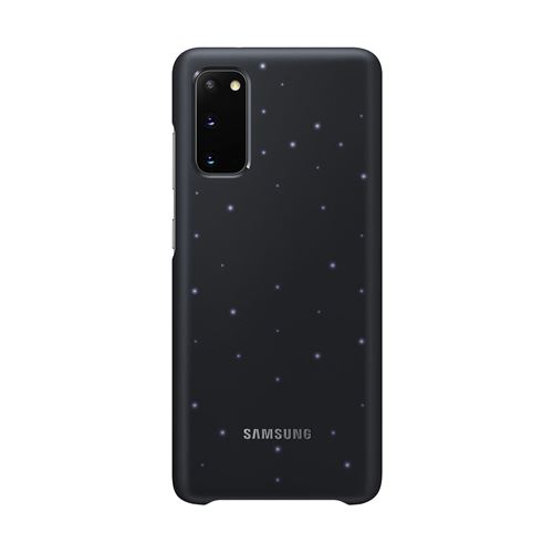 Samsung LED Back Cover EF-KG980 - Coque de protection pour téléphone portable - noir - pour Galaxy S20, S20 5G