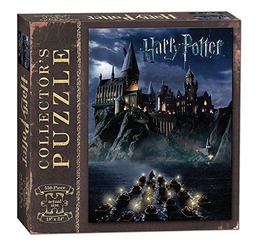 USAopoly PZ010-430 World of Harry Potter 550 Piece Jigsaw Puzzle, Art from Harry Potter and The Sorcerers Stone Movie, Official Harry Potter Merchandise, Collectable Puzzle, Multicolor
