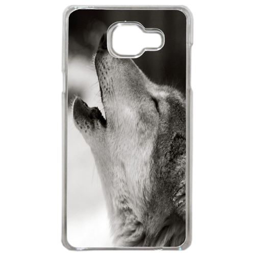 Coque Loup Hurlant Compatible Samsung Galaxy A5 2016 Transparent