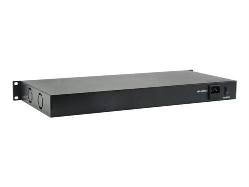 LevelOne GEP-2421W150 Netzwerk-Switch Unmanaged Gigabit Ethernet (10/100/1000) Power over Ethernet (PoE) Schwarz