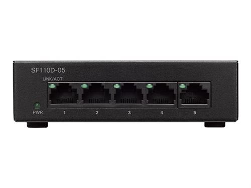 Cisco Small Business SF110D-05 - switch - 5 poorten - onbeheerd