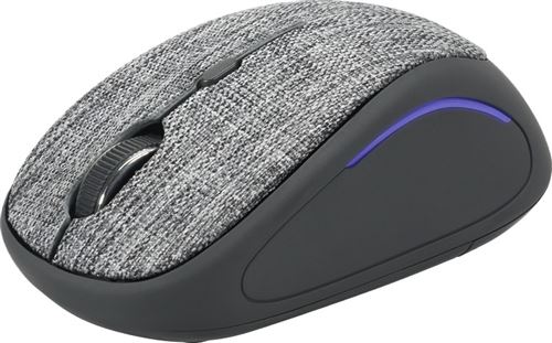 SPEEDLINK CIUS - Souris - droitiers et gauchers - optique - 3 boutons - sans fil - récepteur sans fil USB - gris