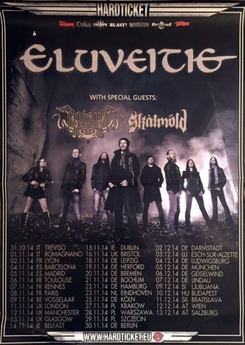 ELUVEITIE - 60x84 cm - AFFICHE / POSTER