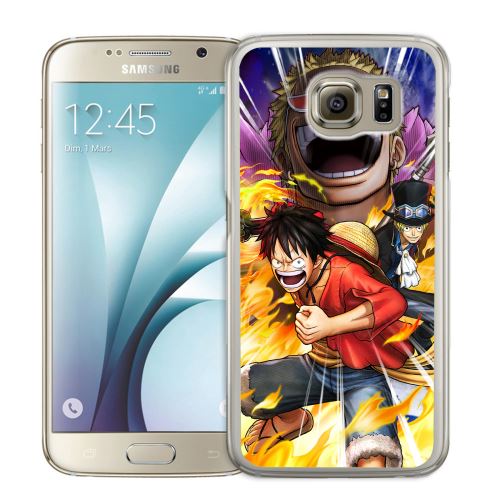 Coque pour Samsung Galaxy S7 one piece pirate warrior