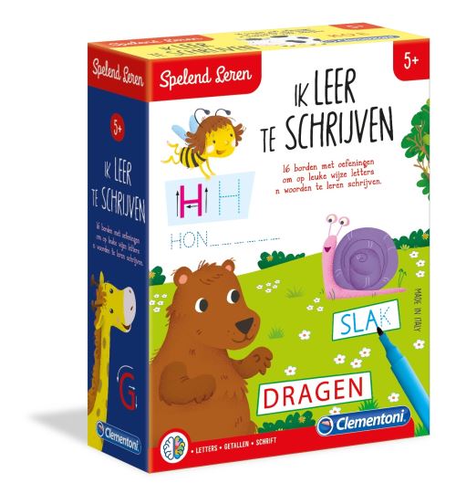 Clementoni Spelend Leren j'apprends à écrire