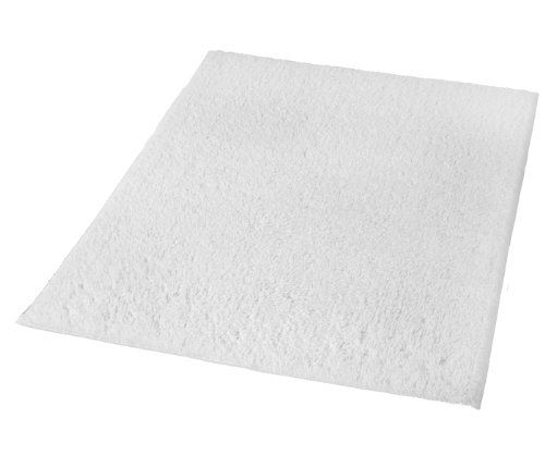 Kleine Wolke 4018100539 Kansas Tapis de Bain Blanc 55 x 65 cm