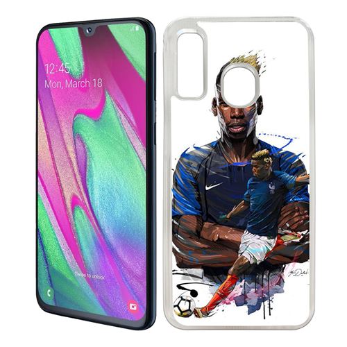 Coque pour Samsung Galaxy A40 -  Football France Pogba Dessin