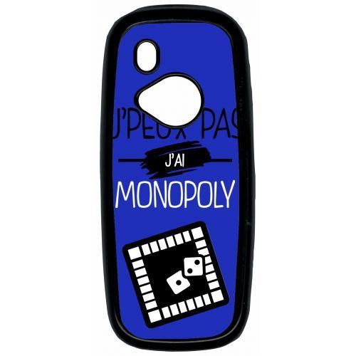 Coque nokia 3310 modèle 2017 j peux pas j ai monopoly 12