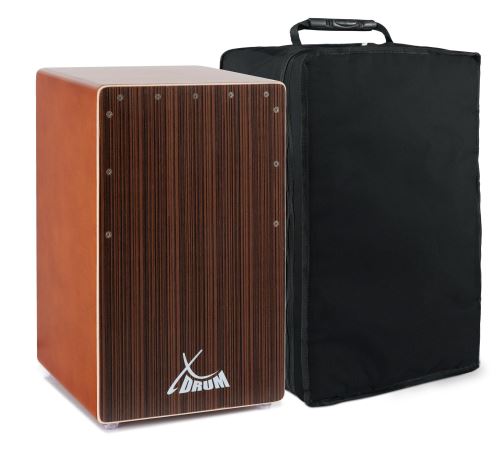 XDrum cajun El Bajo porte basse cocoa brown / ébène housse comprise