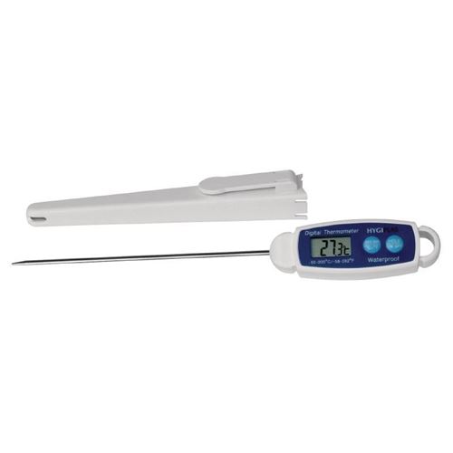 Thermomètre numérique résistant à l'eau hygiplas