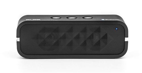 ELBE – Enceinte Bluetooth portable, double sortie audio (2 x 1.3 W, AUX-IN