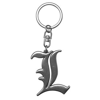 ABYstyle abykey194 – Death Note – Porte-clés en métal 3d – L symbol