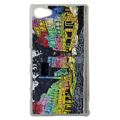 Coque Street Art Compatible Sony Z5 Compact Transparent