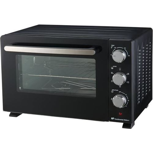 Continental Edison Cemf30b2 - Minifour Electrique 30l Noir - 1500w - Rotissoire - Convection Naturelle