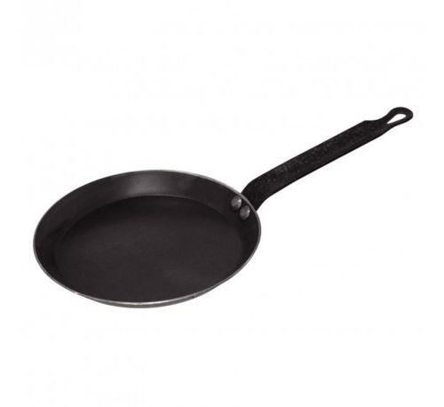 Crêpière en tôle bleuie vogue 180mm