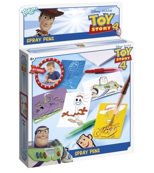 Totum stylos vaporisateurs Toy Story 17,5 x 17,5 cm junior 9 pièces