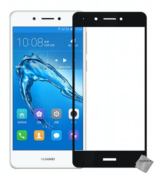 Film de protection verre trempe incurve integral pour Huawei Honor 6C - NOIR