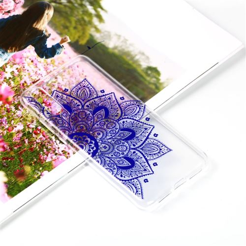 Coque en TPU  soft mandala fleur pour Huawei P20