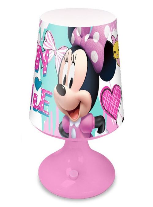 Disney lampe de table Minnie Mouse girls 19 cm rose