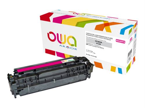 OWA - Magenta - compatible - gereviseerd - tonercartridge (alternatief voor: HP CF383A) - voor HP Color LaserJet Pro MFP M476dn, MFP M476dw, MFP M476nw
