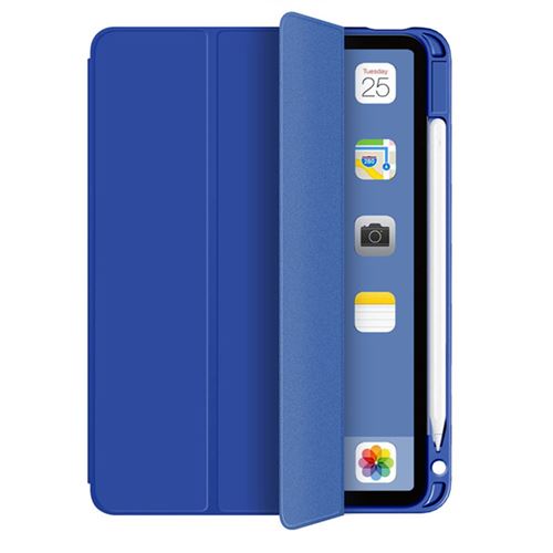 Non Communiqué Bleu Housse Mince Pour Ipad Air 4 10.9 Pouces B