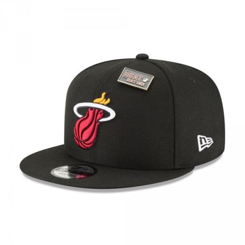 Casquette NBA Miami Heat New Era Draft 2018 Snapback 9fifty Noir