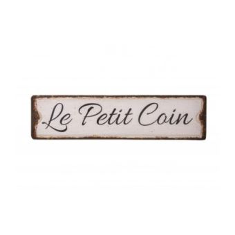 Plaque Metal Toilettes Signaletique Vintage Le Petit Coin