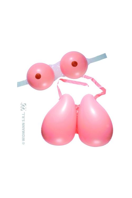 Set De Seins Et Fesses Gonflables - Beige - Taille Unique