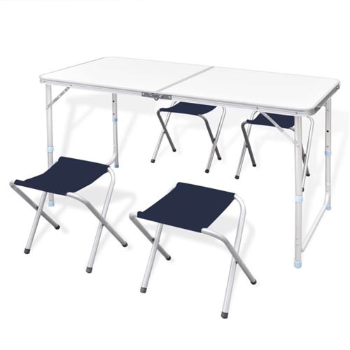 Vidaxl Ensemble Camping 5 Pcs - Pliable - Image 3