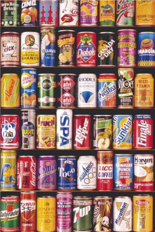 Boissons Poster - Boissons Douces Du Monde (91x61 cm)