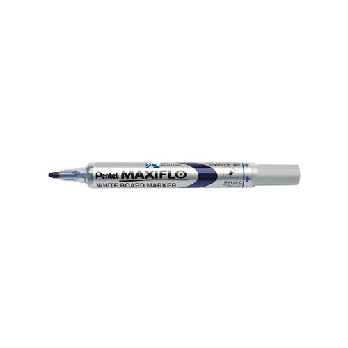 Pentel Marqueur Pour Tableau Blanc Maxiflo Mwl5S, Bleu