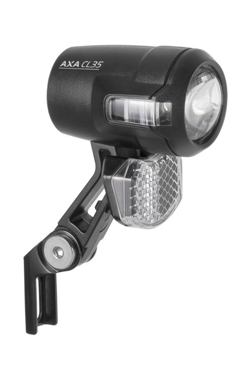 AXA feu avant Compactline 35 Switch LED dynamo noir