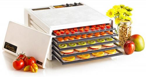 Excalibur 5 plateaux avec minuteur Blanc - Déshydrateur alimentaire