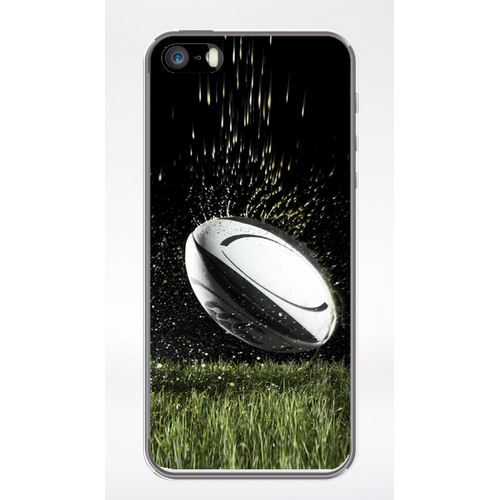 Coque Ballon De Rugby Compatible Iphone 5 Transparent