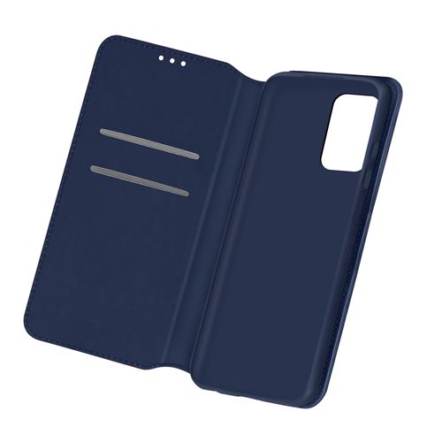 Housse pour Samsung Galaxy A32 Porte-cartes Fonction Support Vidéo bleu nuit