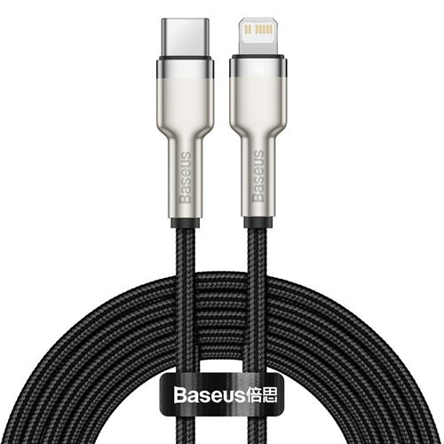 Câble BASEUS CATLJK-B01 Type-C vers iP PD 20W 2m noir
