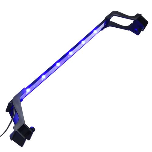 Comparer les prix de vidaXL Lampe à LED d'aquarium avec pinces 55-70 cm Bleu et blanc