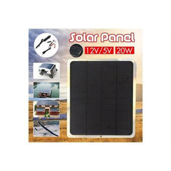 Panneau Solaire, Chargeur Solaire Portable étanche 200 W 5 V 3 A, Kit De Panneau Solaire